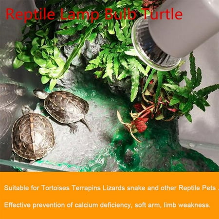 

GloryStar Uvb 3.0 Reptile Lamp Bulb Turtle Basking Uv Light Bulbs Heating Lamp Amphibians Lizards Temperature Controller