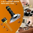 thumbnail image 3 of HTGM 53.3 mm 304 Stainless Steel Dual-Head Flat Espresso Tampers, 3 of 9