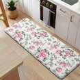 thumbnail image 5 of Pioneer Flower Floral Print Pattern Kitchen Rug Mat,Kitchen Runner Rugs Non Skid Washable,Decorative Kitchen Floor Mats for Kitchen,Sink,Laundry,17"x47.2", 5 of 7