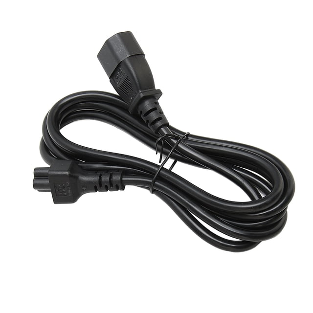 Cable de Alimentación IEC320 C14 A IEC320 C5, Transmisión Estable de 5.9 Pies 10a 250V IEC320 C14 Masculino A IEC320 C5 Cable de Alimentación Femenina Para Monitor LCD para Cáma