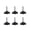 M5X20, variant on MOMOJIA 6Pcs Hand Screw 5mm Thumb Screw Knob Plastic Button Head Ergonomic Knob
