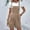 Khaki, variant on ALLLIST Red Women's Shorts High Wide-Leg Short Solid Jumpsuit Comfy with Pockets Womens Skorts Cotton Jumpsuit XXXL