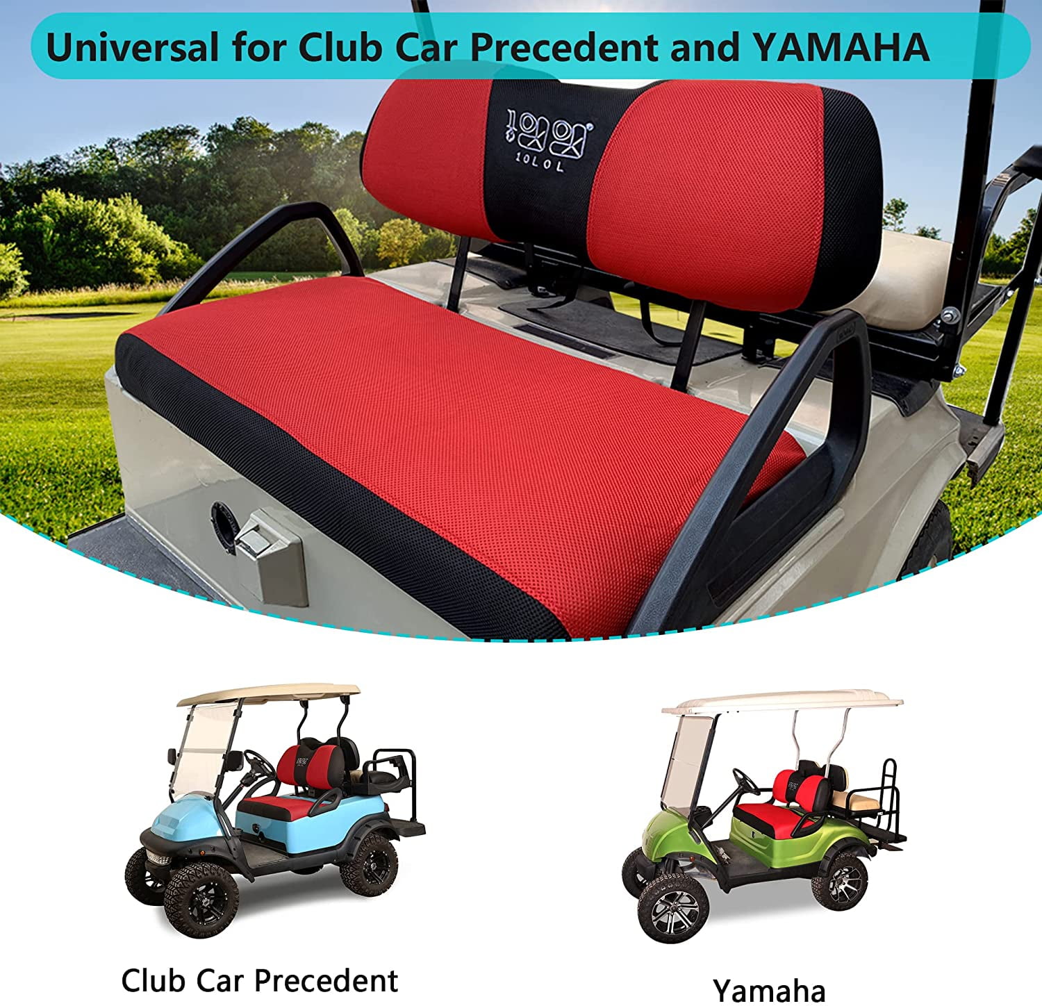 Club Car Golf Cart Cover - Premium Portable Fleet Fit – Golf Cart Covers  Plus