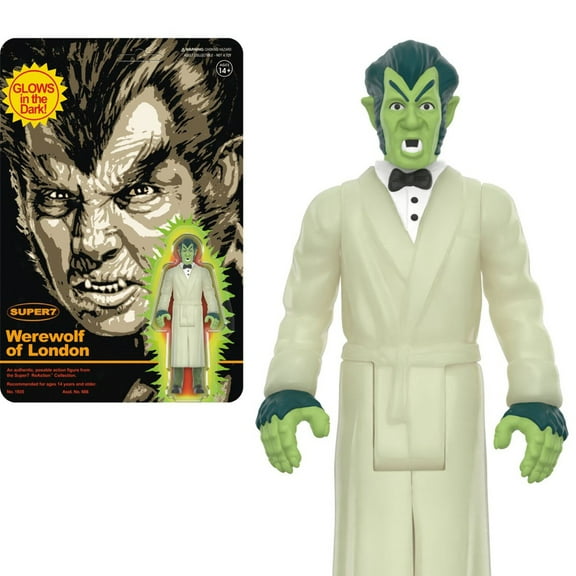 Werewolf of London (Monster Glow) 3 3/4-Inch ReAction Figure