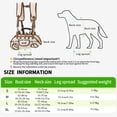thumbnail image 3 of CPHDW7 Small Dog Travel Carrier Backpack Breathable Mesh Pet Sling Bag Hands Free Crossbody Shoulder Carrier with Leash Clip for Outdoor Walking Hiking, 3 of 7