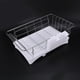 thumbnail image 4 of Stainless Steel Dish Drainer Drying Rack With 3-Piece Set Removable Rust Proof Utensil Holde For Kit, 4 of 5