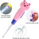 thumbnail image 4 of Cuchara limpiadora de oídos luminosa de 4 piezas, cureta de oreja LED, cureta de oreja para niños, cuchara de limpieza con cuchara de excavación ligera, herramienta para el cuidado de los oídos para niños y adultos Rojo Verde, 4 of 5