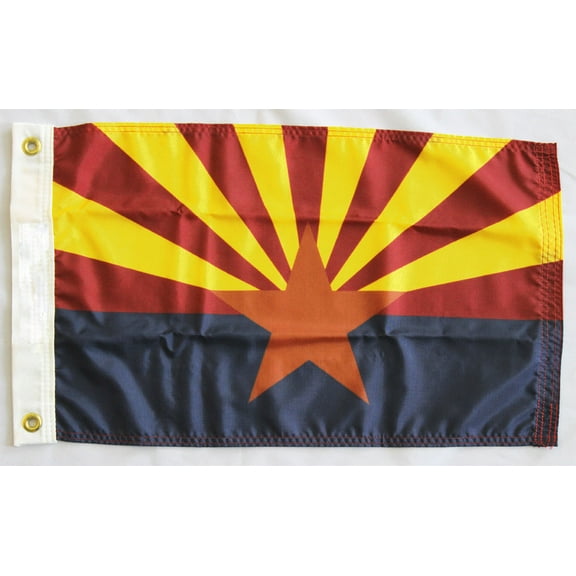 Arizona - 12"X18" Nylon Flag