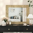 thumbnail image 3 of 1 Roll Bulletin Board Decorative Border,Self Adhesive Wall Border,Gold Glitter Wallpaper Border,Removable Straight Border Stickers,Sparkle Sequins Fabric Contact Paper,4"x 120" By Scheam, 3 of 7