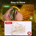 thumbnail image 4 of Guirnalda de luces LED recargables OGERY para acampar, paquete de 3 unidades, 10 m, 4 of 9