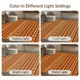 thumbnail image 7 of ODIKA Southwestern Motif Stacked Bands Border Stripe Stepped Aztec Flowing Dynamic for Dorm Room, Small Living Apartment, Stain Resistant Low Profile, 7 of 7