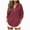Wine, variant on NOLDARES Womens Zip Up Hoodies Half Zip Pullover Fall Winter Oversized Workout Sweatshirts Y2k Zipper Jackets With Pockets(Wine,XL)