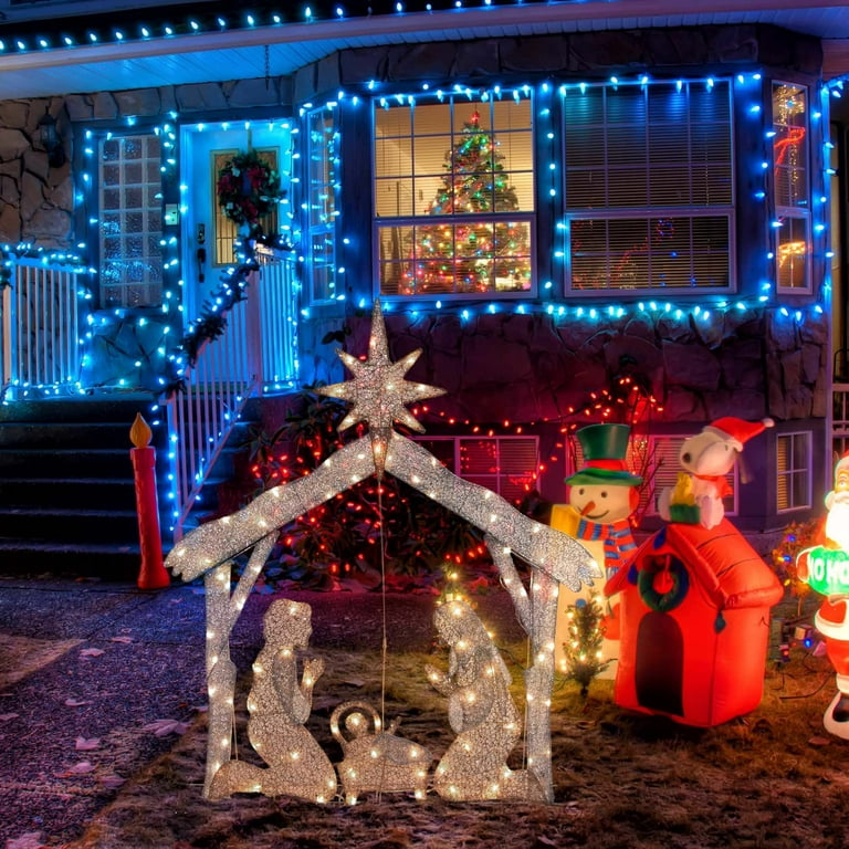 Nativity scene lights deals