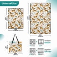 thumbnail image 2 of Extra Large Picnic Beach Blanket Waterproof Sand Proof Portable Outdoor Mat Beagle Dogs and Plants 60x80, 2 of 9