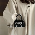 thumbnail image 4 of LHSHIDU Crossbody Bag for Women Girls Cute Candy-Colored Tote with Patent Leather Glitter Shoulder Bag Small Square Bag, 4 of 7