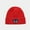 09_Red, variant on Lroveb Beanie for women Cartoon Cute Frog Girls Warm Solid Twist Knit Crochet Pile Hat Pullover Cap Hat
