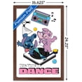 thumbnail image 3 of Disney Lilo and Stitch - Time To Dance Wall Poster, 14.725" x 22.375" Framed, 3 of 3