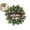 green1, variant on Artificial Eucalyptus Wreath 13.78 Inch Fabric Eucalyptus Leave Wreath Round Green Wreath for Farmhouse Wall Window Decor