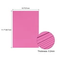 thumbnail image 2 of Uxcell Cardstock Scrapbook Paper 8.3" x 11.7", 74 Lb/200 Gsm, Fuchsia 10 Pack, 2 of 4