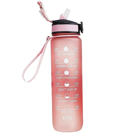 

Scale Space Cup For Drink Water Bottle Sports Bottles Protein PP PC BPA FREE Gradient Color Plastic 1000ml Drinkware