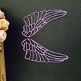 thumbnail image 3 of Metal Wing Cutting Dies Stencil Scrapbook Moulds Diy Album Paper Card Craft Gift, 3 of 5