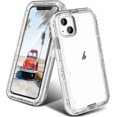 thumbnail image 1 of [PST] iPhone 13 (6.1") Hard Defender Case, Anti-Drop Triple Layers Shockproof Heavy Duty Defender Hard Case Cover, 1 of 4