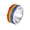 Silver, variant on Rainbow Rings for Men Pride Love is Love LGBTQ Stainless Steel 9mm Band Wide Unisex Enamel Colorful Simple Gay Lesbian Bisexual Transgender Personalized Gift Jewelry Black Size 8