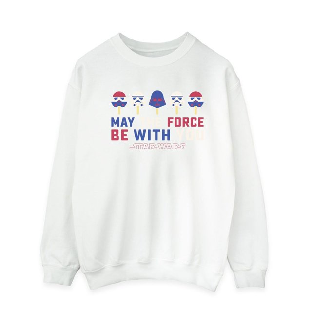 Star Wars: A New Hope Mens May The Force Ice Pops Sweatshirt