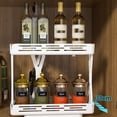 thumbnail image 4 of Pull-Out Rotating Storage Rack Kitchen Spice Rack Seasoning Bottle Cosmetic Storage Rack, 4 of 6
