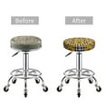 thumbnail image 5 of Disketp Sunflowers Stool Covers Round, Super Soft Round Bar Stool Cushion Covers Seat Cushion - 12 Inch, 5 of 7