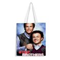 thumbnail image 1 of Step Brothers Bolso de tela con estampado de lienzo para mujer, bolsa de compras reutilizable y estética, con cremallera interior, regalo para mujer,40*45cm., 1 of 6