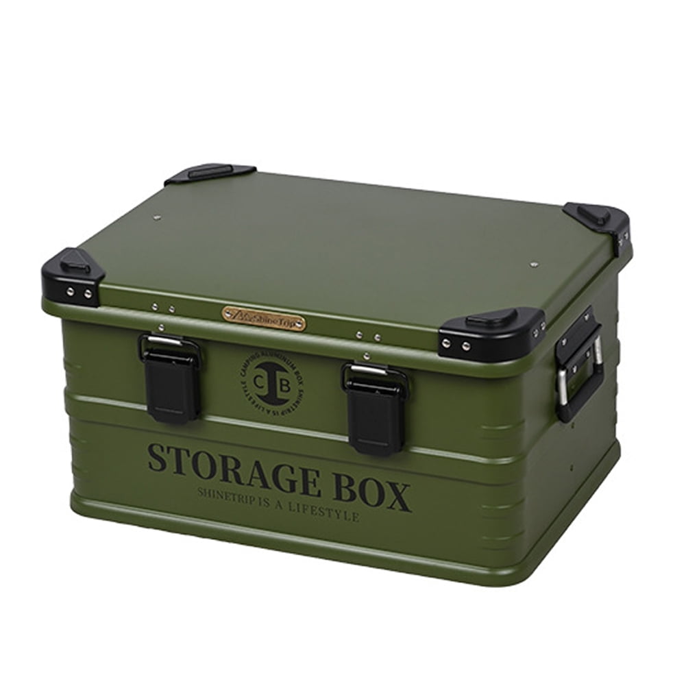 Outdoor Waterproof Storage Box Multifunctional Camping Aluminum