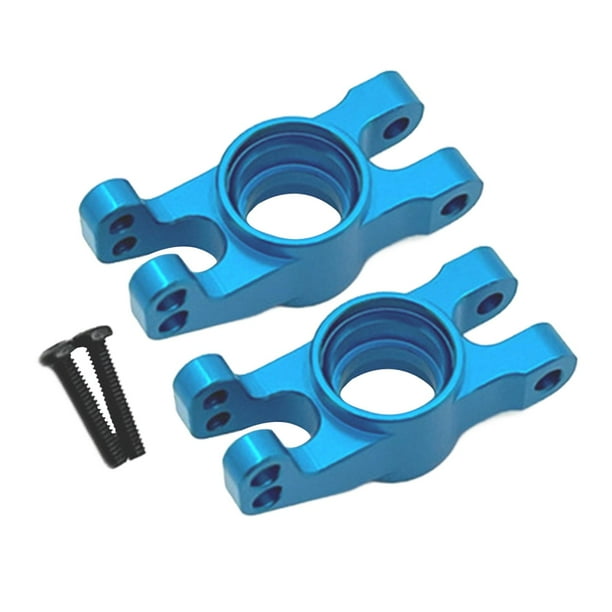 2 uds perfecl componente de dirección aleación de aluminio 1/14 RC coche piezas de repuesto 14210 Azul