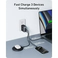 thumbnail image 2 of Anker Nano 100W USB-C Charger, 3-Port Fast Compact GaN Charger, Compatible for MacBook Pro/Air, ThinkPad, Dell, iPad Pro, iPhone 15 Series, Galaxy S23, and More (USB-C to USB-C Cable Included), 2 of 8