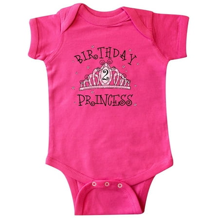 

Inktastic Tiara 2nd Birthday Princess Gift Baby Girl Bodysuit