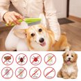 thumbnail image 3 of Peine de pelo para perros, cepillo multifuncional para eliminar piojos de perros, herramienta de aseo para perros y gatos Hugtrwg Para estrenar, 3 of 9