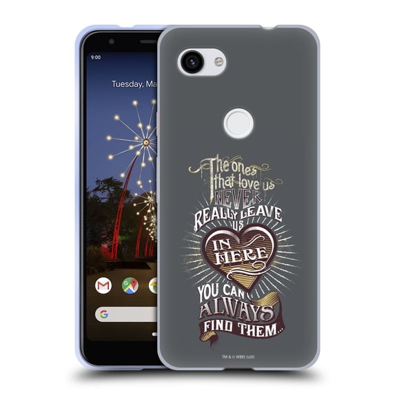 Head Case Designs Officially Licensed Harry Potter Deathly Hallows XIV Love us Never Leave us Sirius Soft Gel Case Compatible with Google Pixel 3a