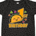 thumbnail image 4 of Inktastic 1st Birthday with Taco and Confetti Boys or Girls Baby Bodysuit, 4 of 5