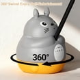 thumbnail image 4 of 360 Degree Rotating Cat Toy, Automatic Interactive Wand with Suction Cup Base, Moving Feather Fish Bell Teaser, Detachable Self Play Kitten-Toy for Boredom Relief C, 4 of 6