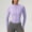 Purple, variant on Women Yoga Long Sleeve Tight Zipper Jacket Sports Quick Dry Running Fitness Tops