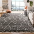 thumbnail image 1 of Safavieh Moroccan Fringe Shag Nina Geometric Plush Area Rug, 1 of 4