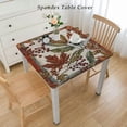 thumbnail image 2 of nygtbtfer  Fall Foliage Bordered Fabric Fall Thanksgiving Tablecloth, Swirling Leaves Easy Care Stain Proof, Wrinkle Resistant Tablecloth, Oblong/Rectangle, 2 of 7