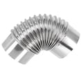 thumbnail image 3 of Conduit de Cheminée de Poêle Tuyau de Fumée en Acier Inoxydable Conduit de Poêle Coude Tuyau d'Échappement, 3 of 5