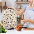 thumbnail image 3 of HELLHERO Roosters Wildflowers 1Set Mixer Blender Cover Polyester Easy to Clean for Household, 3 of 6