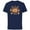 Navy, variant on Disney Winnie the Pooh Eeyore Gingerbread A Christmas Tail - Short Sleeve Cotton T-Shirt for Adults - Customized-Black