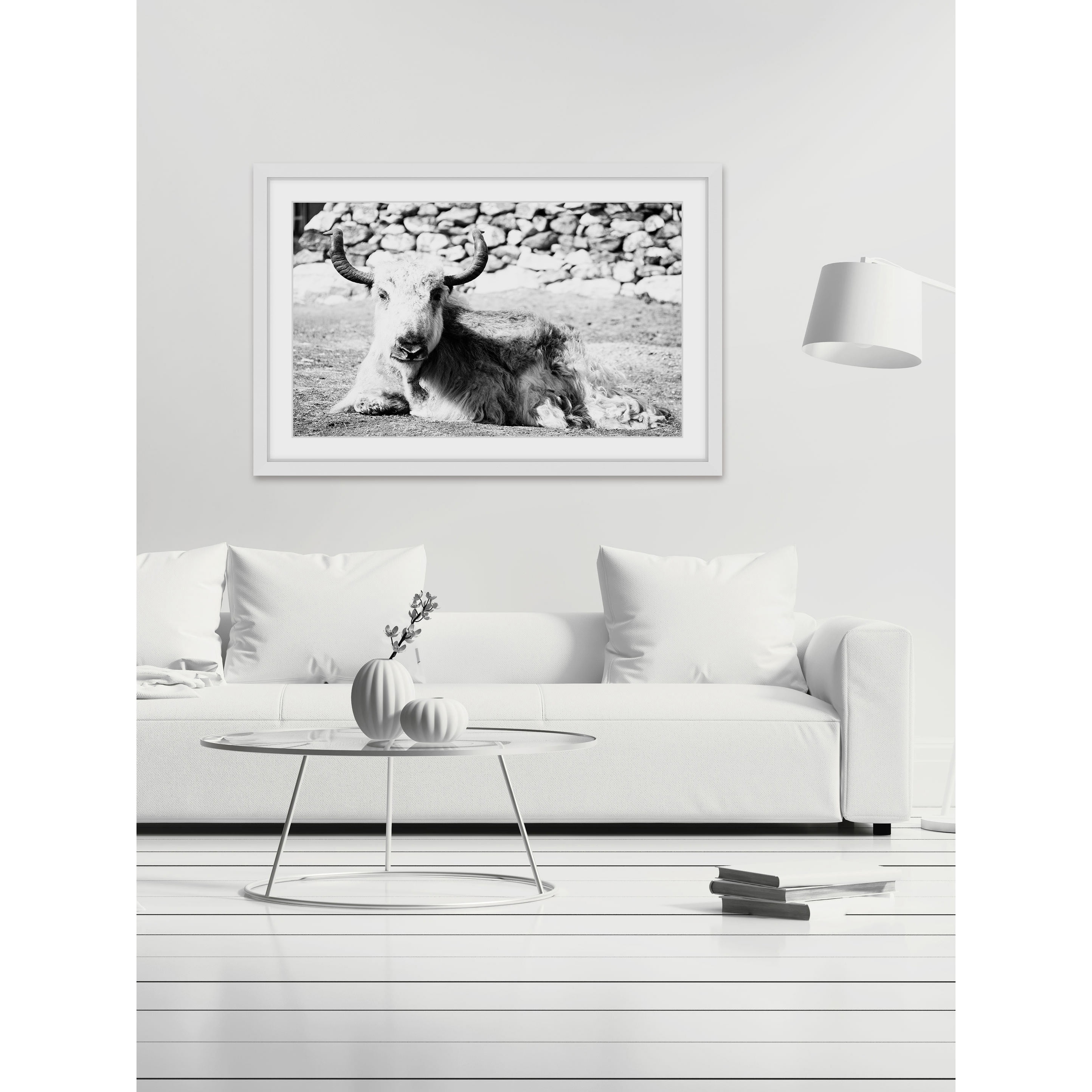 Marmont Hill "Relaxing in the Meadow" Framed Painting Print