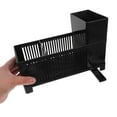 thumbnail image 5 of OFFIGAM Black Compact Kitchen Sink Drain Rack for Efficient Multi-Purpose Storage, Drying, and Kitchen Organization, 5 of 8