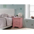 thumbnail image 4 of Glory Furniture Louis Phillipe Night Stand in Pink Color, 4 of 5