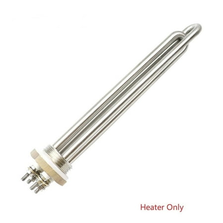 

Heater 12v/24v/36v/48v Immersion Tubular Water Heating Element Heater DN25 Thread Solar Water Heater Resistance
