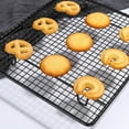 thumbnail image 4 of Cake Cooling Rack Non Stick Biscuit Dish Grid Tray for Kitchen Baking Grilling, 4 of 8